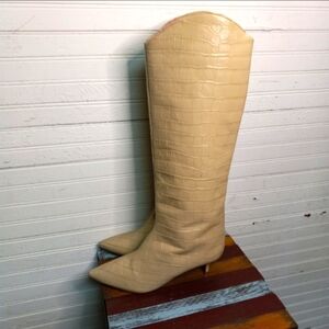 SCHUTZ Maryana Nude Boots